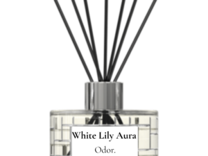 White Lily Aura geurstokjes – Zachte Lelie