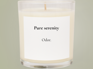 pure serenity geurkaars
